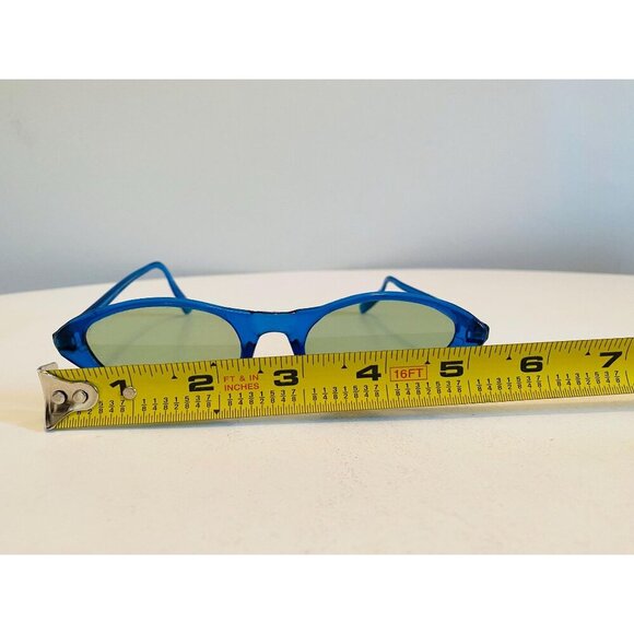 Vintage Cat Eye Sunglasses, Protex Deadstock 1950s/1960s Sunglasses, Blue Framed main image 6